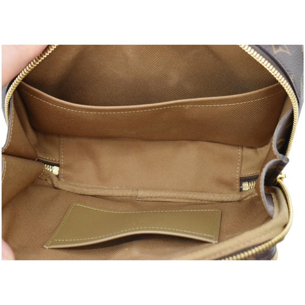 LOUIS VUITTON Utility Monogram Canvas Crossbody Bag Brown