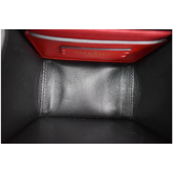 VALENTINO Garavani Vsling Micro Leather Shoulder Bag Black