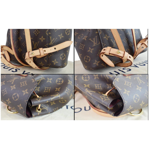 Louis Vuitton Montsouris NM Monogram Canvas Backpack - corner focused