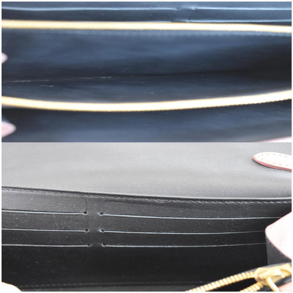 Louis Vuitton Sarah Cuir Boudoir Chain Wallet interior