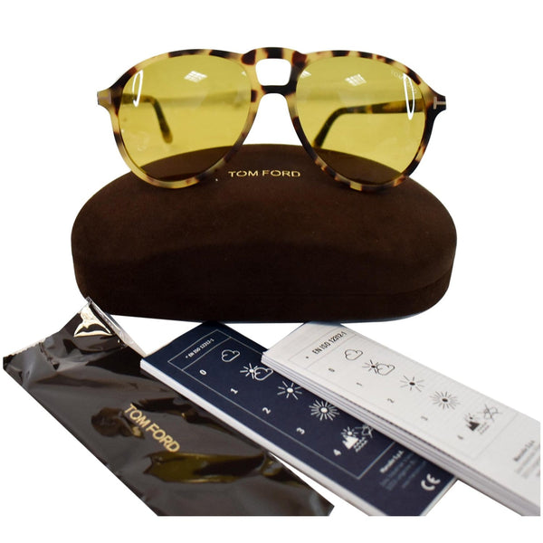 Tom Ford Lennon Pilot Sunglasses Model FT0645 56E 57