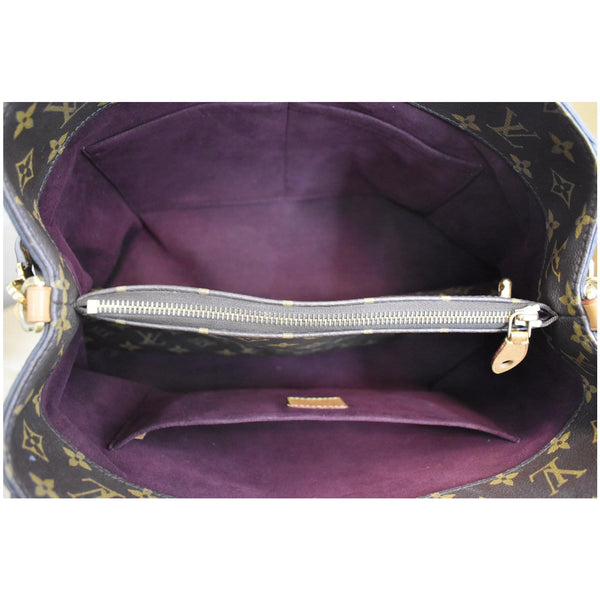 pocket interior lv Montaigne GM Monogram Canvas Shoulder Bag