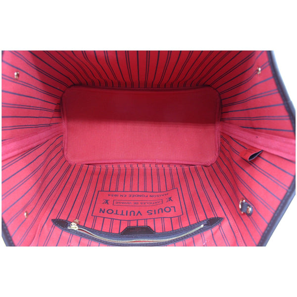 Louis Vuitton Neverfull MM Damier Ebene Tote Bag inner preview