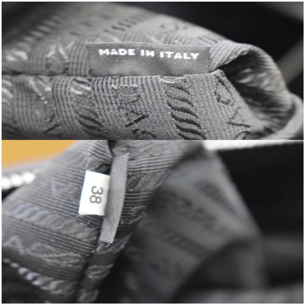 PRADA Saffiano Leather Briefcase Bag Black