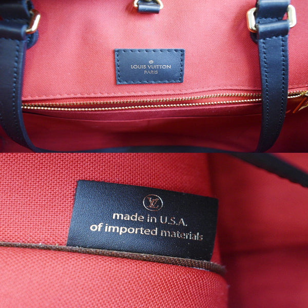 LOUIS VUITTON Onthego GM Giant Monogram Canvas Tote Shoulder Bag Brown