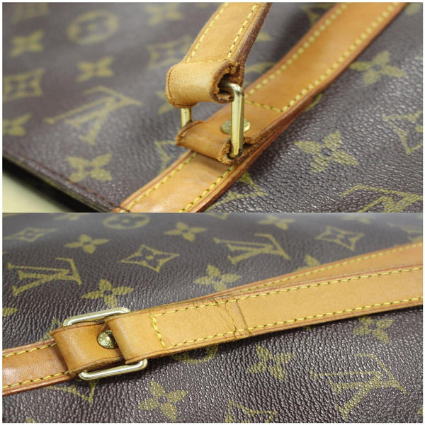 Louis Vuitton Sac Shopping Monogram Canvas Straps Bag