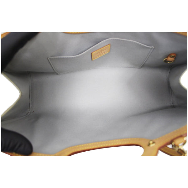 inside view lv Roxbury Drive Vernis Leather Shoulder Bag