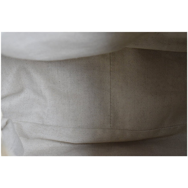 Gucci Emily Medium GG Canvas Hobo Shoulder Bag Beige interior