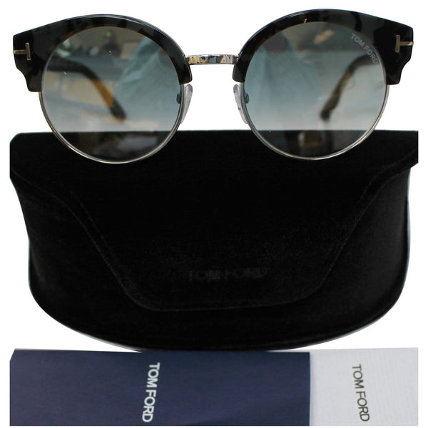 TOM FORD FT0608 55X 54 Alissa-02 Sunglasses Blue Gradient Lens
