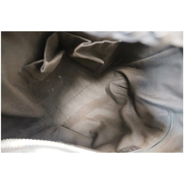 GUCCI Bamboo Bar Grained Calfskin Hobo Bag Dark Brown 336655