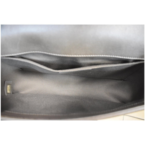 CHANEL Boy Flap with Stingray Lambskin Leather Shoulder Bag Silver