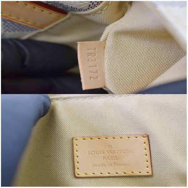 Louis Vuitton Figheri PM Damier Azur Shoulder Bag - item code