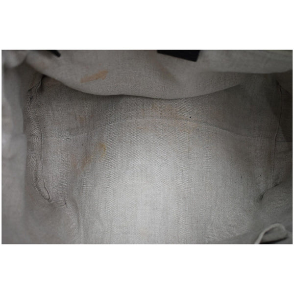 GUCCI Dome Large GG Charm Pebbled Leather Satchel Bag Black 449660