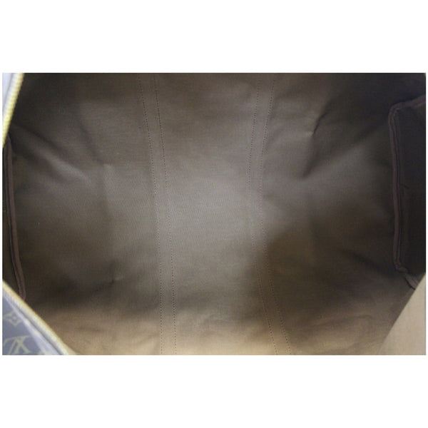 Louis Vuitton Keepall 60 Bandouliere Monogram Travel Bag - interior