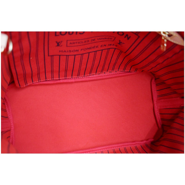 Louis Vuitton Neverfull MM Monogram Canvas Tote Bag Brown