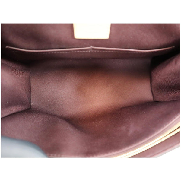 Louis Vuitton Cluny MM Monogram Canvas Satchel Bag deep interior