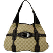 Gucci 85th Anniversary Horsebit GG Canvas Hobo Bag Beige