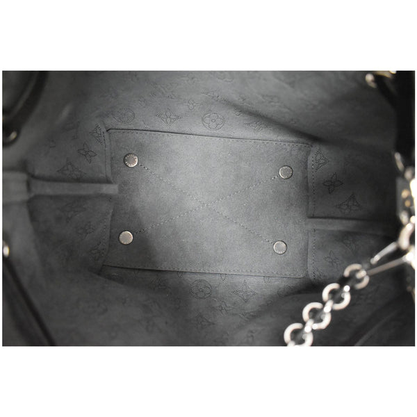 LOUIS VUITTON Bella Mahina Calf Leather Crossbody Bag Black