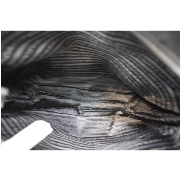 PRADA Re-Nylon Saffiano leather Crossbody Bag Black