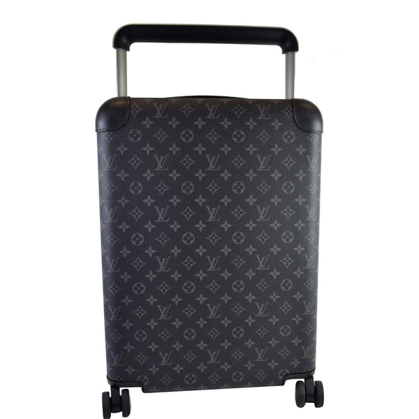 LOUIS VUITTON Horizon 55 Monogram Eclipse Canvas Rolling Suitcase Black