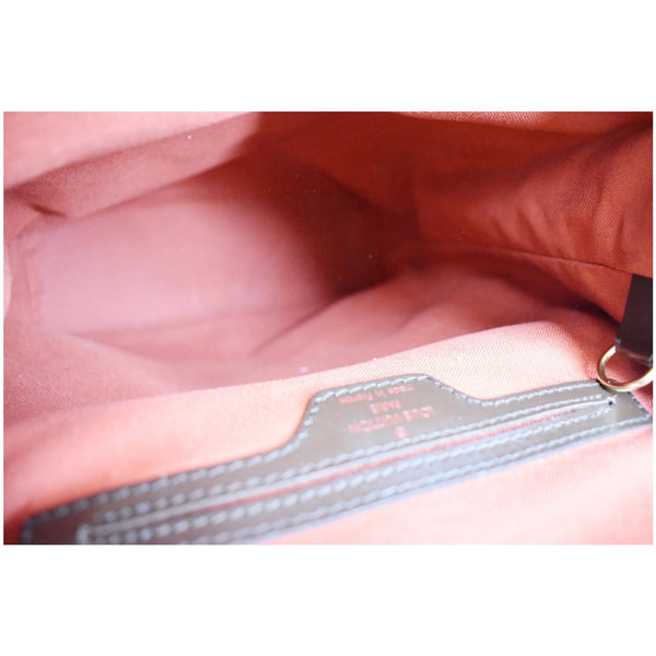 LOUIS VUITTON Soho Damier Ebene Backpack Bag Brown