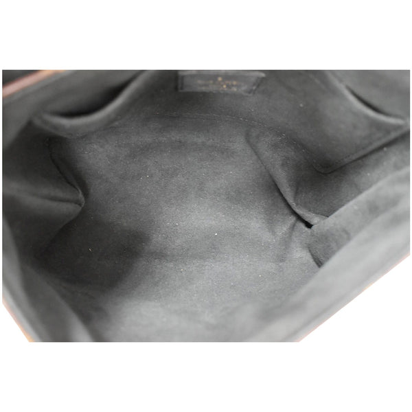 LOUIS VUITTON Locky BB Monogram Canvas Crossbody Bag Brown