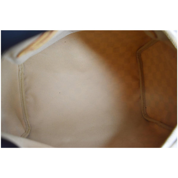 Louis Vuitton Damier Azur Speedy 30 Satchel Handbag interior