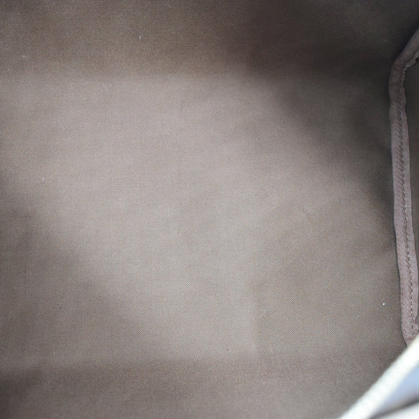 LOUIS VUITTON Speedy 35 Monogram Canvas Satchel Bag Brown