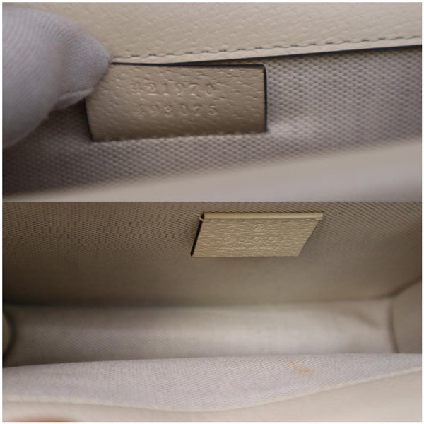 Used Gucci Dionysus Mini Leather Crossbody Bag Cream - DDH