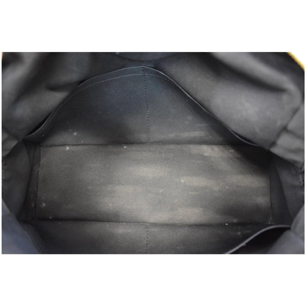 LOUIS VUITTON Ponthieu MM Monogram Empreinte Leather Shoulder Bag Black