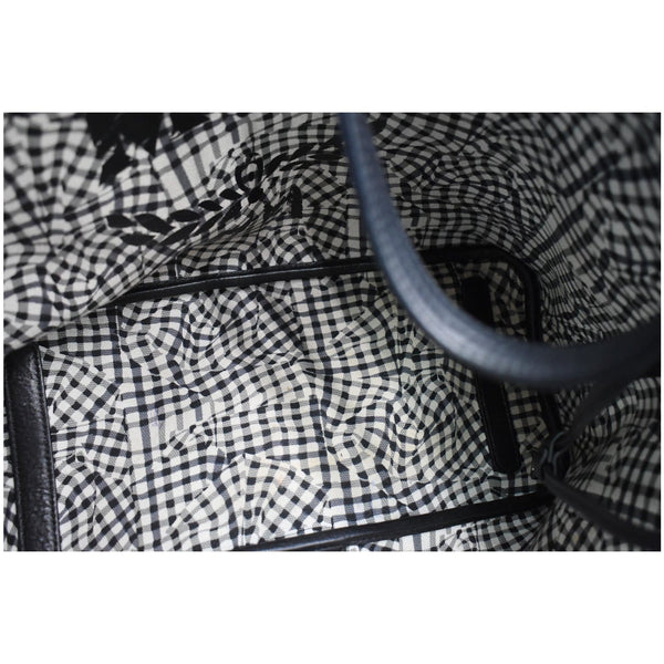 MCM Liz Visetos Reversible Shopper Tote Bag Black - DDH