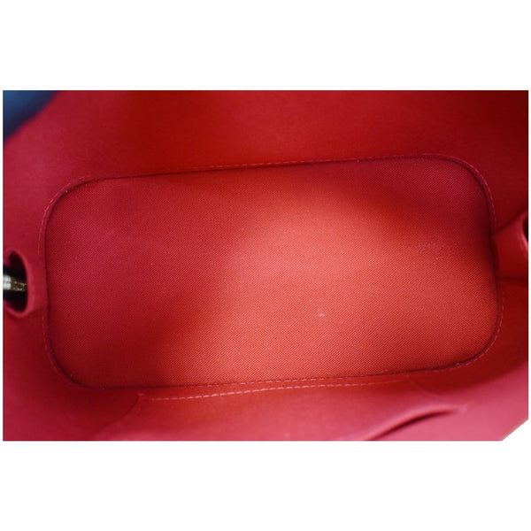 Louis Vuitton Alma BB Damier Ebene Shoulder Bag interior