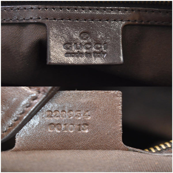 GUCCI Interlocking Large GG Canvas Tote Bag Beige 223954