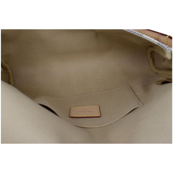 LOUIS VUITTON Favorite MM Damier Azur Crossbody Bag White