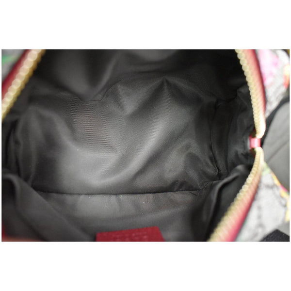 GUCCI Ophidia Floral GG Supreme Monogram Cosmetic Case Red 548394