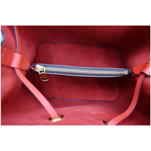 LOUIS VUITTON Neonoe Monogram Canvas Crossbody Bag Coquelicot