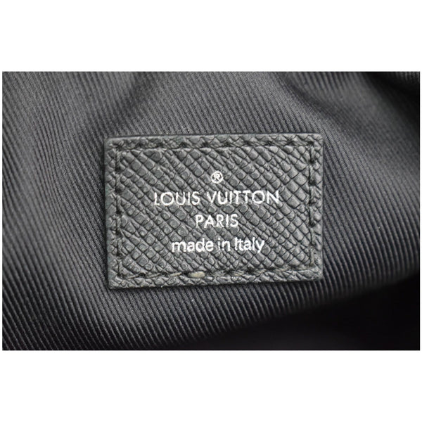 LOUIS VUITTON Outdoor Taiga Monogram eclipse Bumbag Black