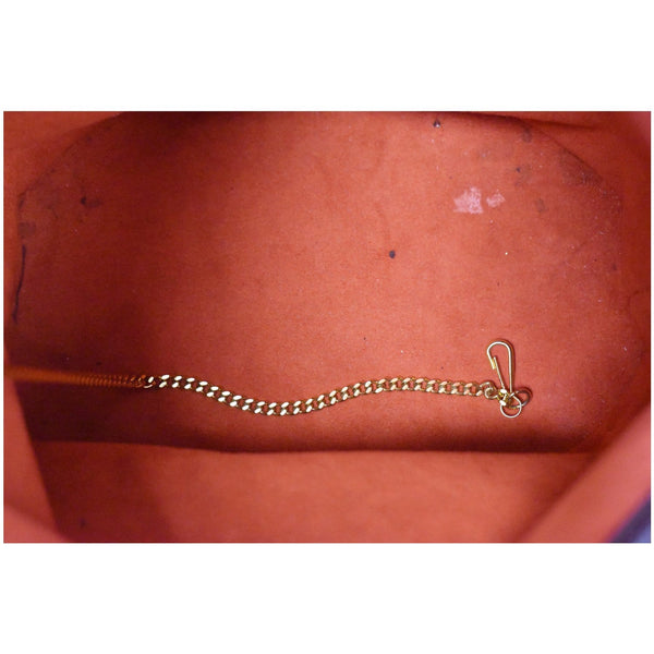 LOUIS VUITTON Marais Bucket Damier Ebene Shoulder Bag Brown