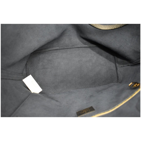 LOUIS VUITTON Neverfull MM Monogram Empreinte Tote Bag Black