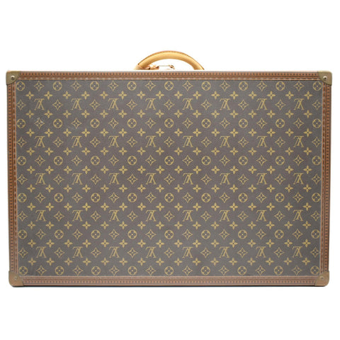 LOUIS VUITTON Bisten 70 Monogram Canvas Suitcase Bag Brown