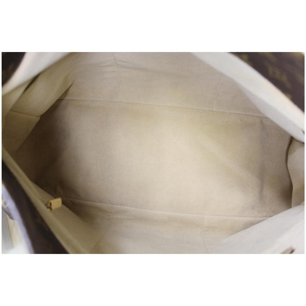 interior LV Artsy MM Monogram Canvas Shoulder Bag