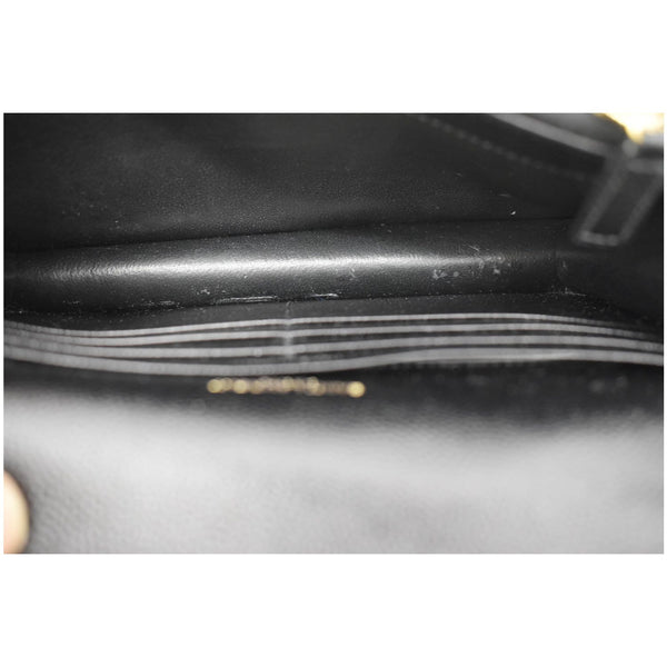 Yves Saint Laurent Envelope Chevron Grain De Poudre Wallet