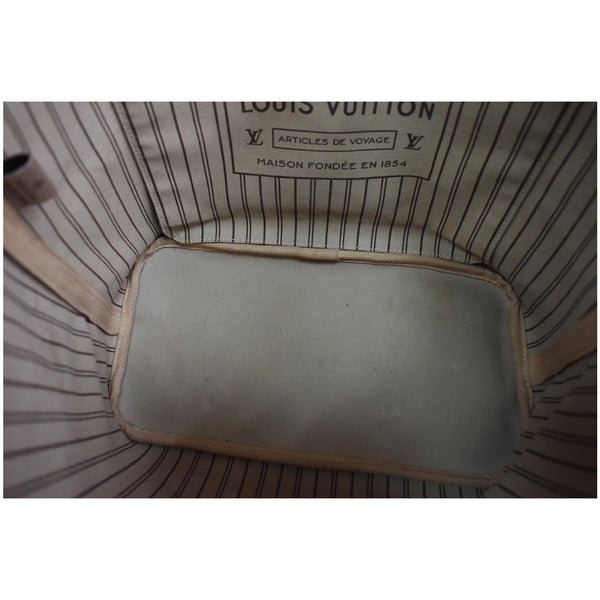 LOUIS VUITTON Neverfull MM Monogram Canvas Tote Bag Brown