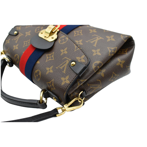 LOUIS VUITTON Georges BB Monogram Canvas Shoulder Bag Brown