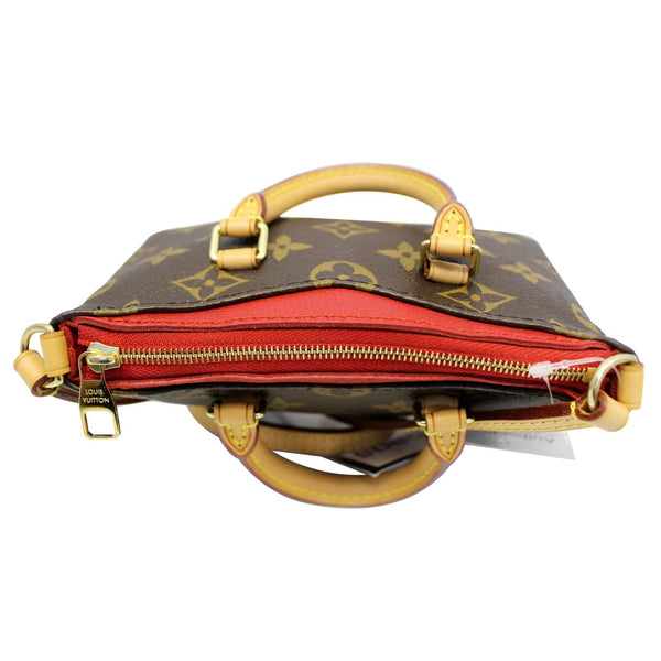 LOUIS VUITTON Nano Pallas Monogram Canvas Shoulder Crossbody Bag-US