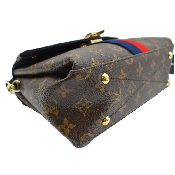 LOUIS VUITTON Georges BB Monogram Canvas Shoulder Bag Brown