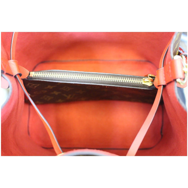 LOUIS VUITTON Neonoe Monogram Canvas Shoulder Bag Coquelicot-US