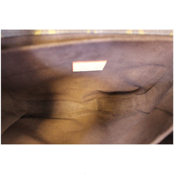 LOUIS VUITTON Metis Pochette Monogram Canvas Crossbody Bag Brown