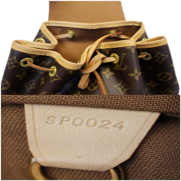 Louis Vuitton Montsouris MM Backpack | Canvas Bag Lv Strap