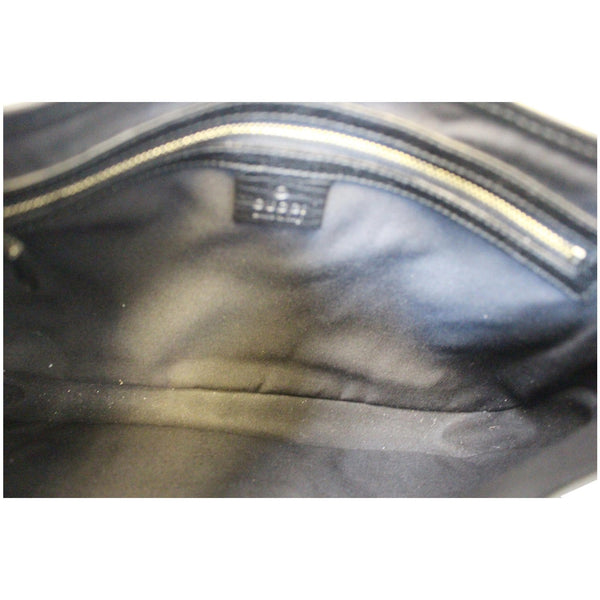 GUCCI GG Canvas Web Hobo Bag Black 130779-US